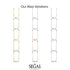 Hanging Black Diamond Earrings - Alaia No. 9